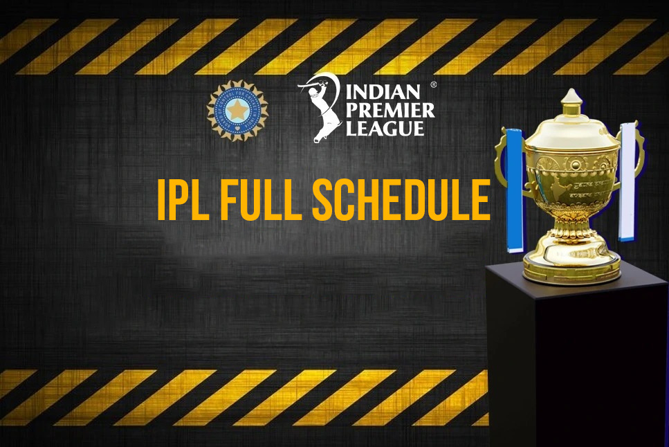 IPL 2022 Schedule: Defending champions CSK to play opening match against KKR, 12 doubleheaders confirmed: Follow IPL 2022 LIVE Updates