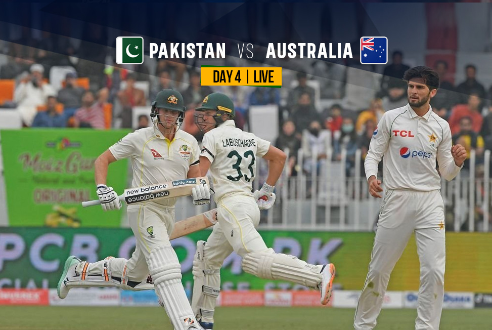 PAK vs AUS LIVE Score: Heading to inevitable draw, Marnus Labuschagne & Steve Smith aim to surpass Pakistan's total - Follow Pakistan vs Australia Day 4 LIVE