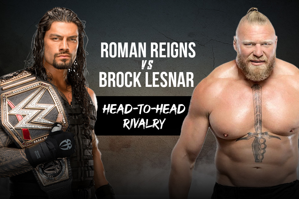 WWE WrestleMania 38 Live: Roman Reigns vs Brock Lesnar Head-to-Head Rivalry in WWE