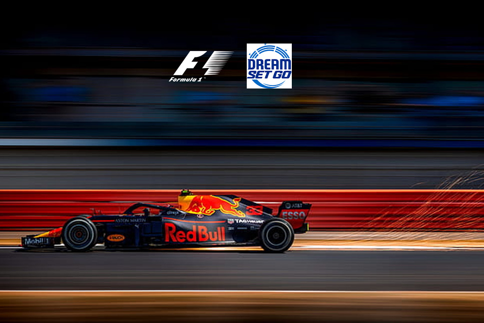 Formula 1 F1 partnership with DreamSetGo