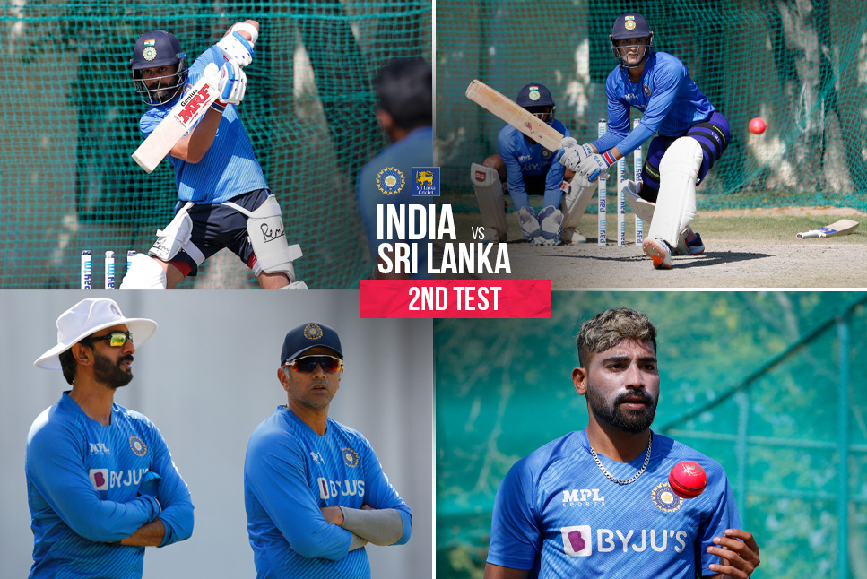 IND vs SL Pink Ball Test: Virat Kohli & Co hit nets in Mohali for full-fledged Pink-Ball practice ahead of Bengaluru Test - Follow India vs Sri Lanka Live