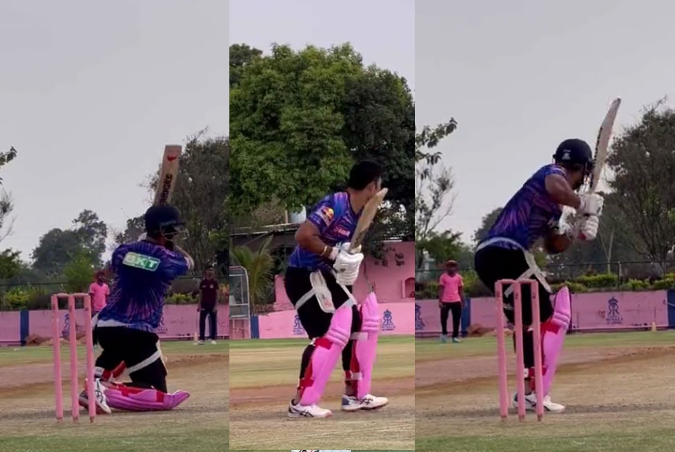 IPL 2022: After 2021 flop show, Riyan Parag trains hard after RR show faith with 3.80 purchase - Watch video