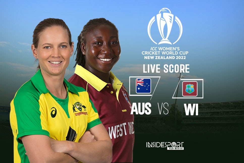 AUS-W vs WI-W Live Score: Rampant Australia set sights on fourth win, West Indies aim to get their campaign back on track – Follow Women's World Cup Live