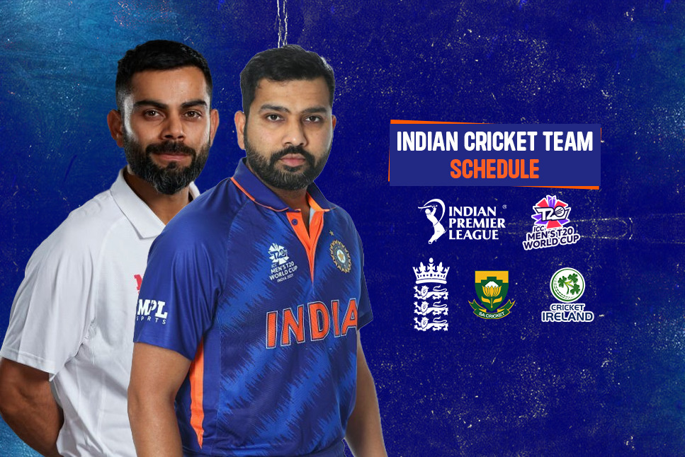 Indian Cricket Team Schedule: Home season ends, IPL 2022 to start on March 26th, Check next 12 months schedule for Indian Cricket Team