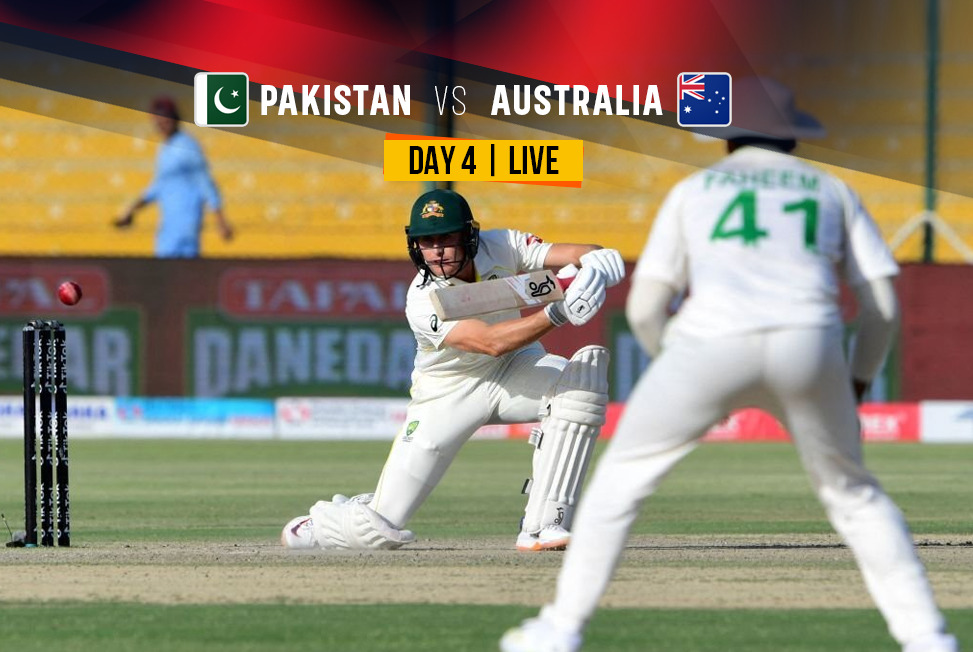 PAK vs AUS Live Score: Australia aim to take lead past 600 as Pakistan aim to salvage game - Follow LIVE Updates 