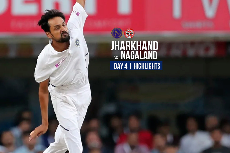 JHA vs NAG Day 4 Highlights: Chetan Bist scores a ton as the lone fighter for Nagaland, Jharkhand picks a huge lead of 723 runs in 2nd innings