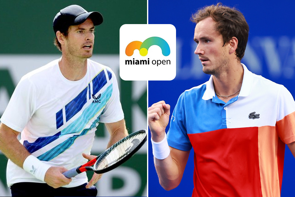Miami Open 2022 live: Andy Murray faces STERN test against World No.2 Daniil Medvedev- Follow Murray vs Medvedev LIVE updates on InsideSport.IN