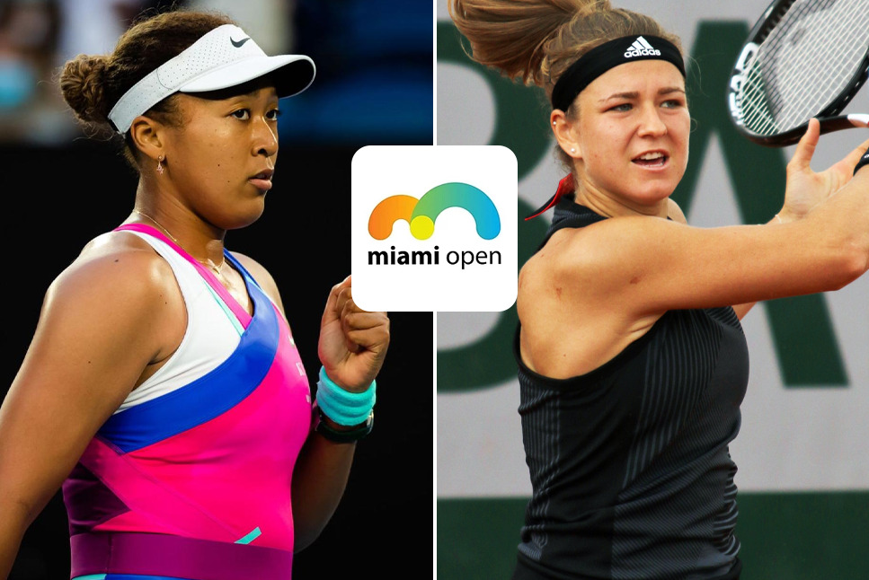 Miami Open 2022 live: In-form Naomi Osaka to face Karolina Muchova in third round clash- Follow Osaka vs Muchova LIVE on InsideSport.IN