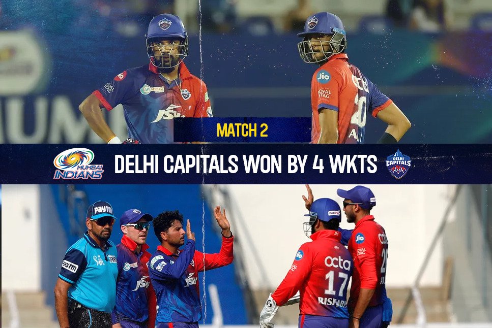 DC vs MI LIVE: Ishan Kishan's 81 in vain as Lalit Yadav & Axar Patel combine to help Delhi Capitals beat Mumbai Indians by 4 wickets- Follow IPL 2022 Live