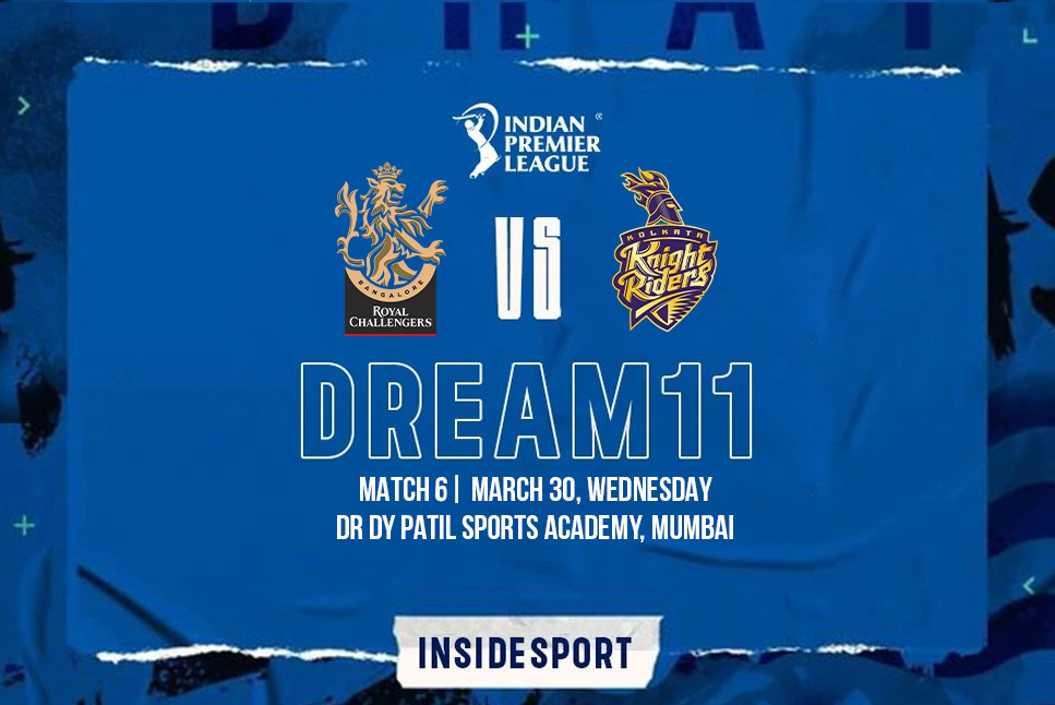 RCB vs KKR Dream11 Prediction: Royal Challengers Bangalore vs Kolkara Knight Riders 2022 Dream11 Team Picks, Probable Playing XI, Pitch Report and match overview, RCB vs KKR Live at 7:30 PM on Wednesday Mar 30