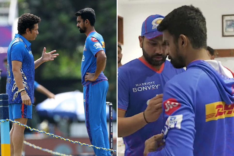 IPL 2022: Mumbai Indians leggie Murugan Ashwin explains how MENTOR Sachin Tendulkar's tips helped him take two wickets on debut - Watch video