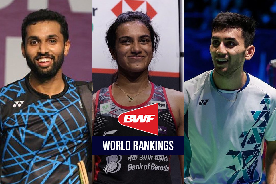 BWF World Rankings: HS Prannoy makes BIG gains, no change for PV Sindhu, Lakshya Sen – Check full rankings