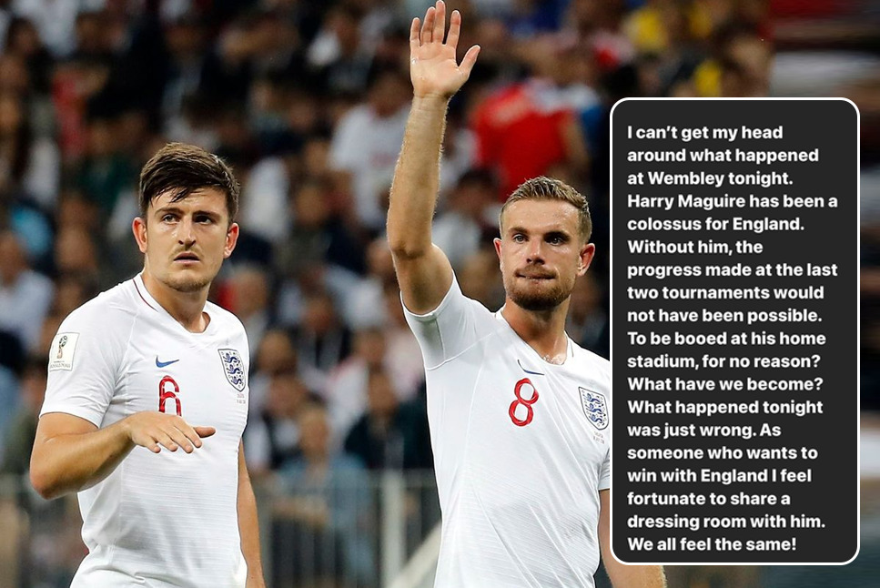 Harry Maguire booed by fans: Manchester United Captain 'BOOED' by England fans during International friendly but received full support from England manager and teammates