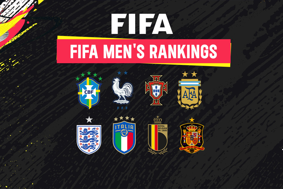 FIFA Rankings: FIFA releases latest Men’s ranking as Brazil overtake Belgium to go first, India drop two places – Check the latest FIFA Rankings here
