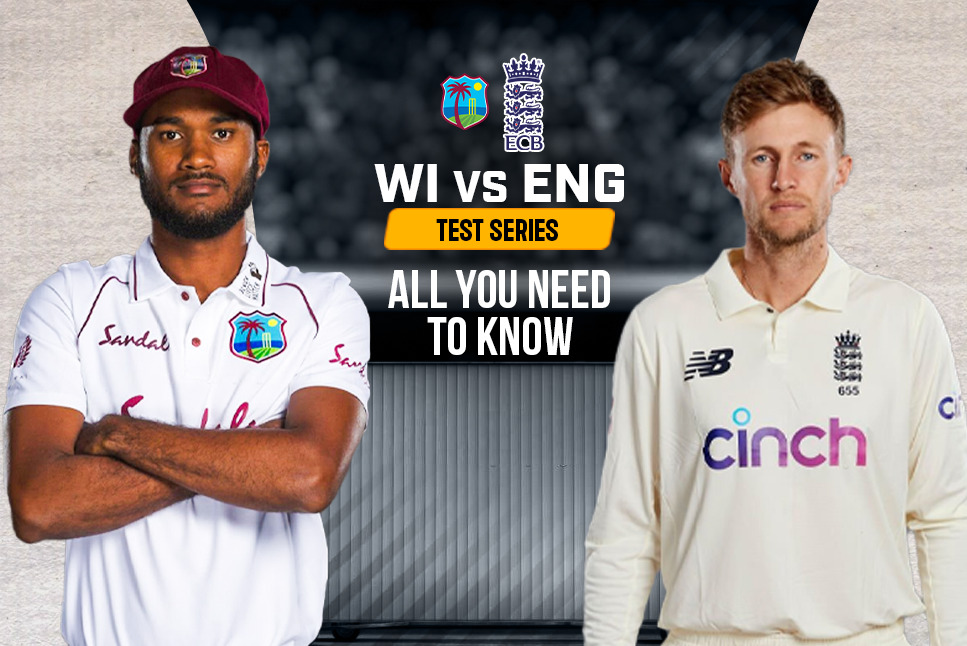 WI vs ENG Test Series: West Indies vs England Full Squad, Captain, Schedule, Date, Time, Live Streaming, Venue, all you need to know England tour of West Indies 2022