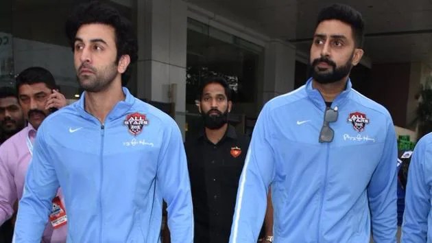 Football: Mumbai City FC owner Ranbir Kapoor, Chennaiyin FC co-owner Abhishek Bachchan and others were spotted during a football evening – CHECK PHOTOS