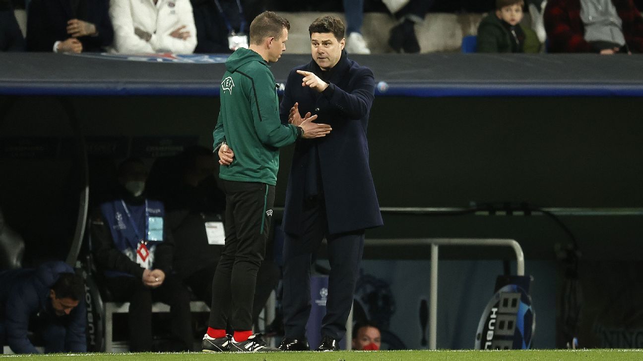 Champions League: Mauricio Pochettino criticises referee after PSG collapse against Real Madrid