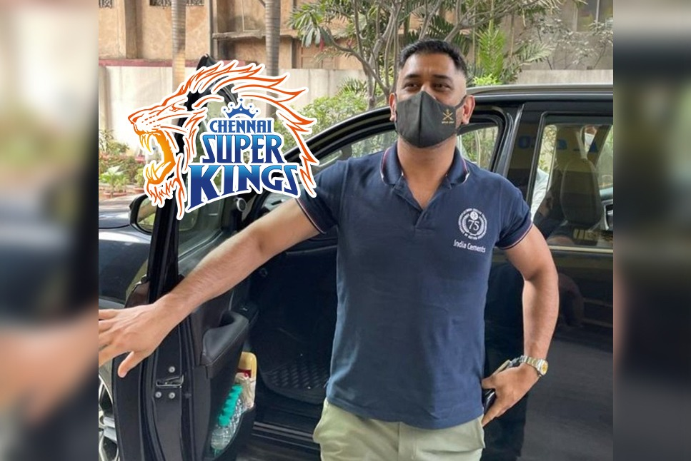 IPL 2022: MS Dhoni joins Chennai Super Kings camp at Surat ahead of IPL 2022 – check out