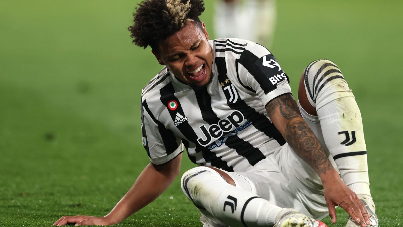 Serie A: Juventus' Weston McKennie ruled out for rest of season