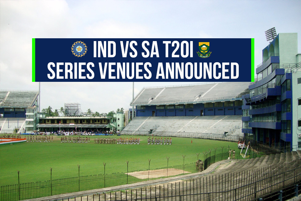 IND vs SA T20I Series: BCCI announce venues for South Africa series