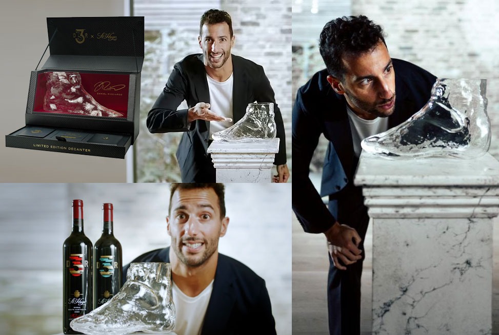 Formula 1 Daniel Ricciardo launches wine decanter, Fans can now enjoy