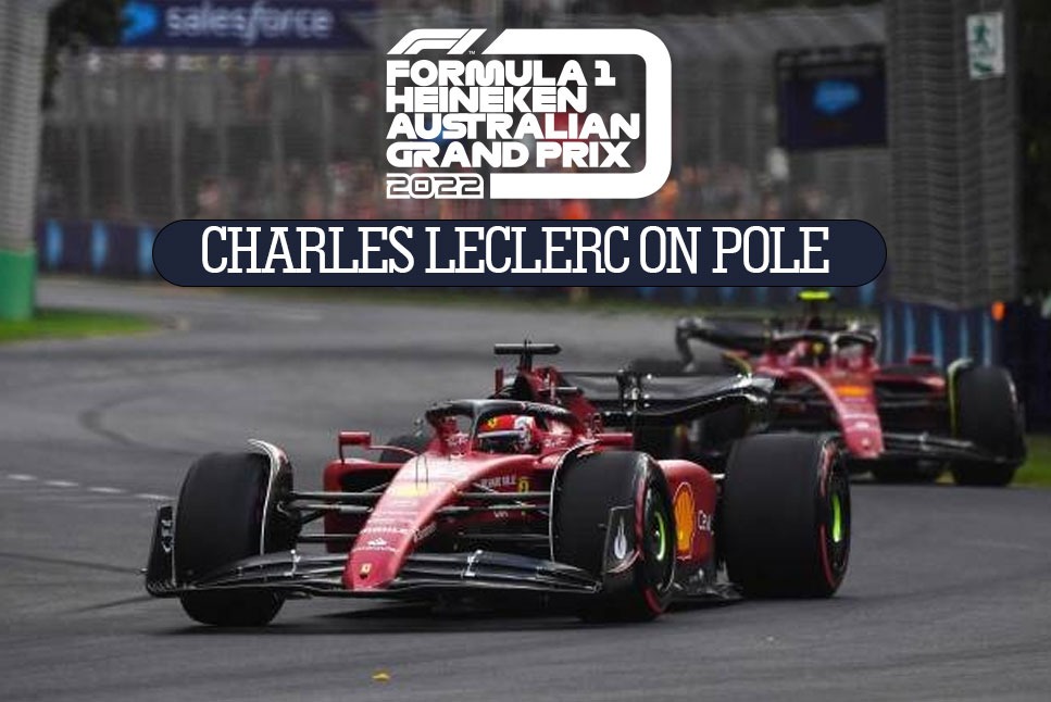 Australian GP: Charles Leclerc NARROWLY beats Max Verstappen to take POLE POSITION, Sergio Perez finishes THIRD