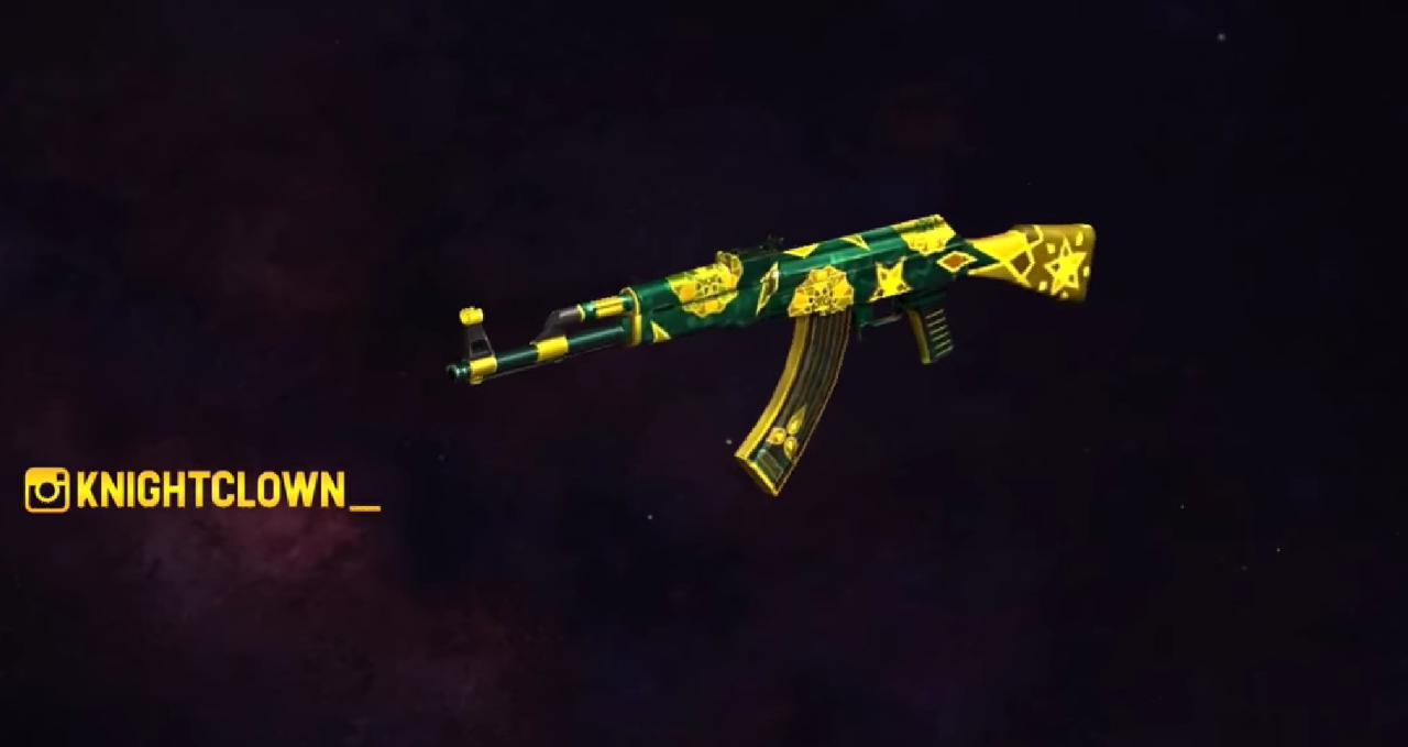 Free Fire Emerald Power Gun Skins: Check out the two new gun skins, more about Free Fire New gun Skins, Emerald Power M1887 and Emerald Power AK47 Gun Skin