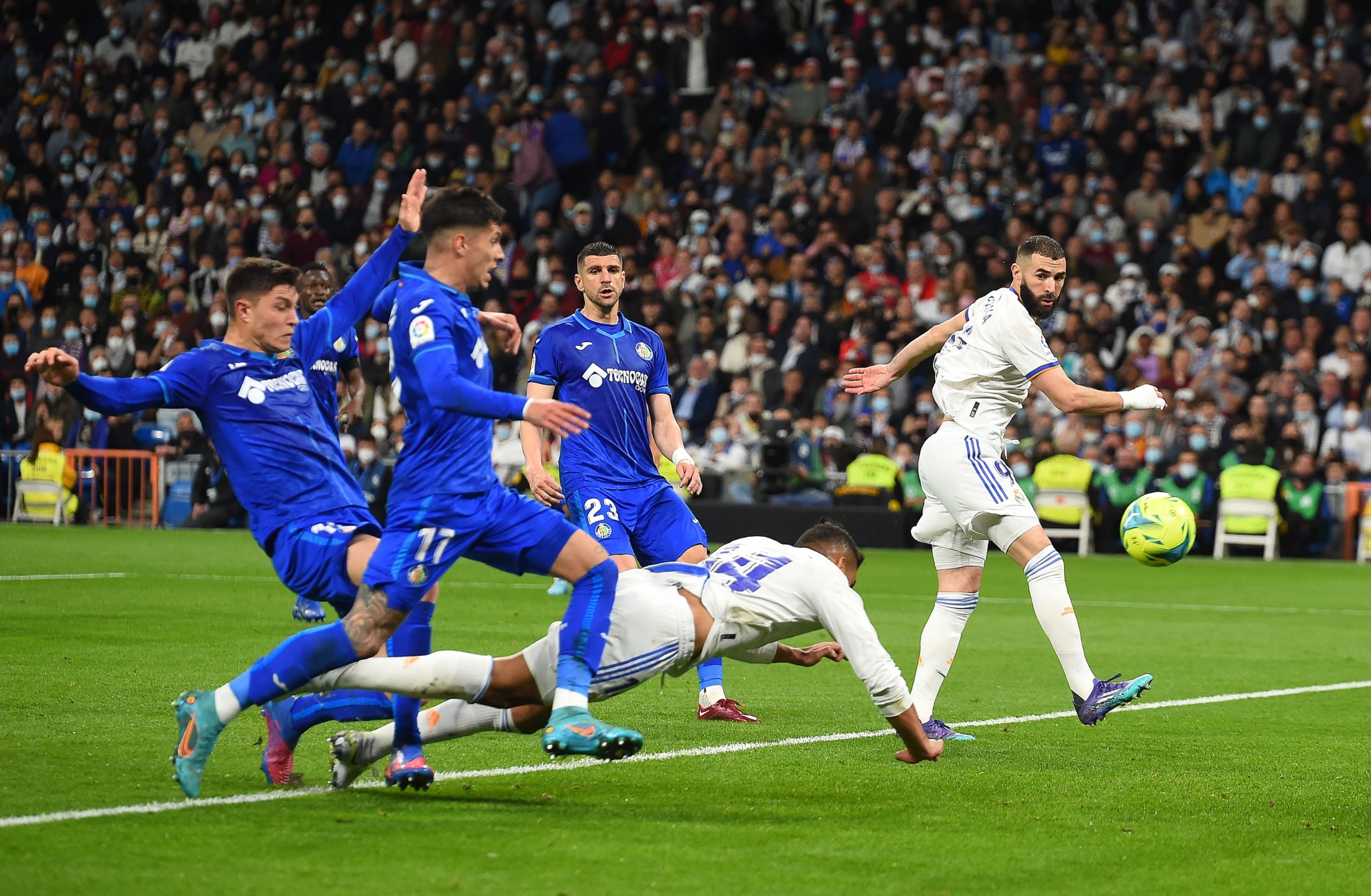 La Liga 2021/22: Goals from Casemiro and Lucas Vazquez help Real Madrid beat Getafe 2-0 at the Santiago Bernabeu, Real Madrid wins 2-0: CHECK HIGHLIGHTS