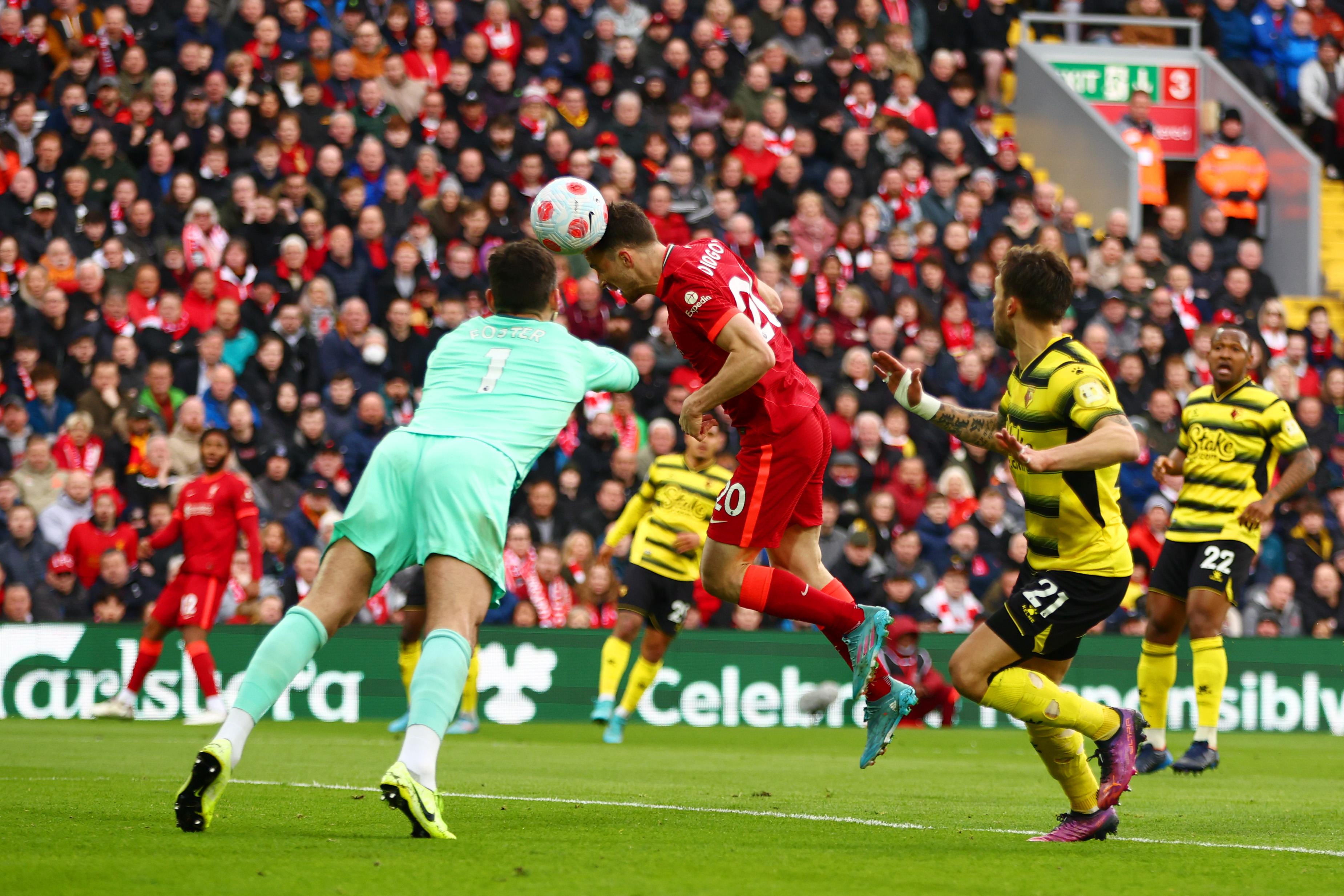 Liverpool 2-0 Watford Live: Liverpool lead Man City in Premier League TITLE RACE as the Reds score through Jota and Fabinho to beat Watford 2-0 at Anfield