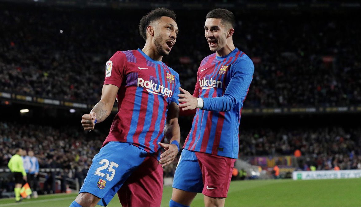 La Liga 2021/22 Highlights: Aubameyang Barcelona wins 1-0: