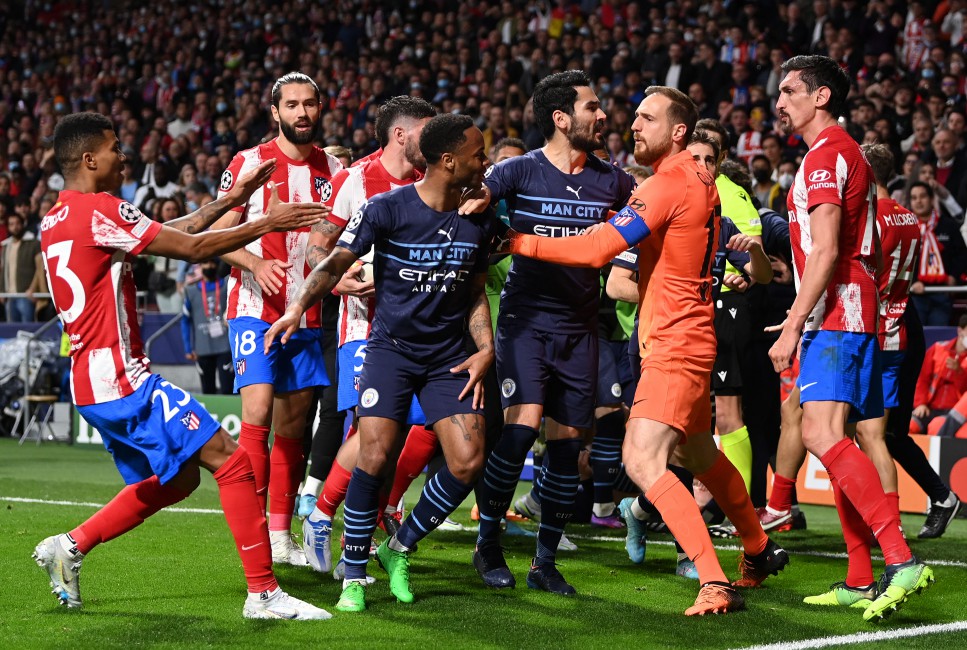 UEFA Champions League Quarterfinal: Man City set up semi-final meet with Real Madrid, 10-men Atletico Madrid DUMPED OUT by Manchester City in a violent goalless draw
