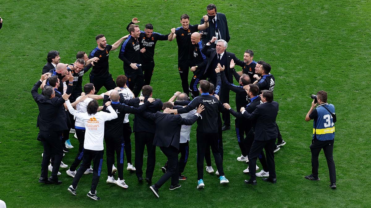 Real Madrid La Liga 2021/22 Winners: Carlo Ancelotti makes HISTORY as Real Madrid boss becomes first coach to win all of Europe's big FIVE league titles