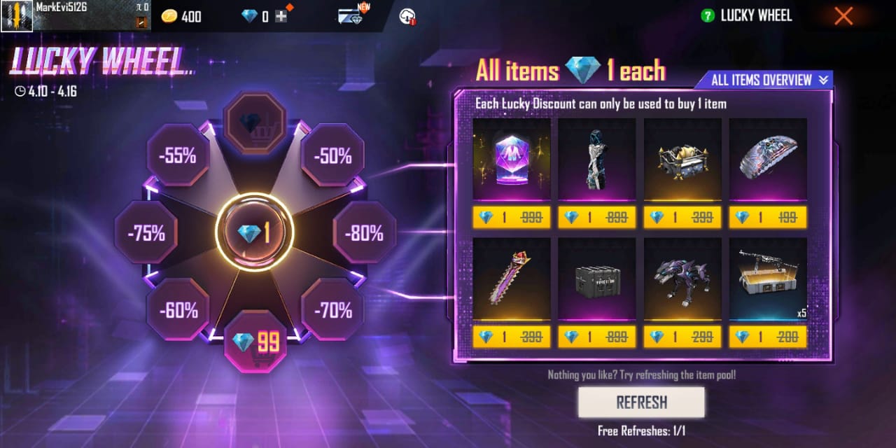 Free Fire Max Lucky Wheel Event: Get BTS Crystal, costumes, pets, bundles, and more by spending only 1 diamond, all you need to know about the event and rewards