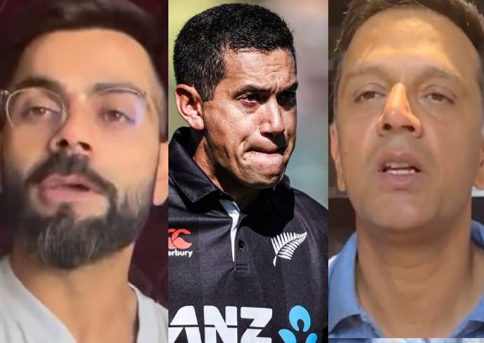 Ross Taylor Retirement: Cricket family bids FAREWELL to New Zealand legend Ross Taylor ft. Virat Kohli, Rahul Dravid – Watch Video