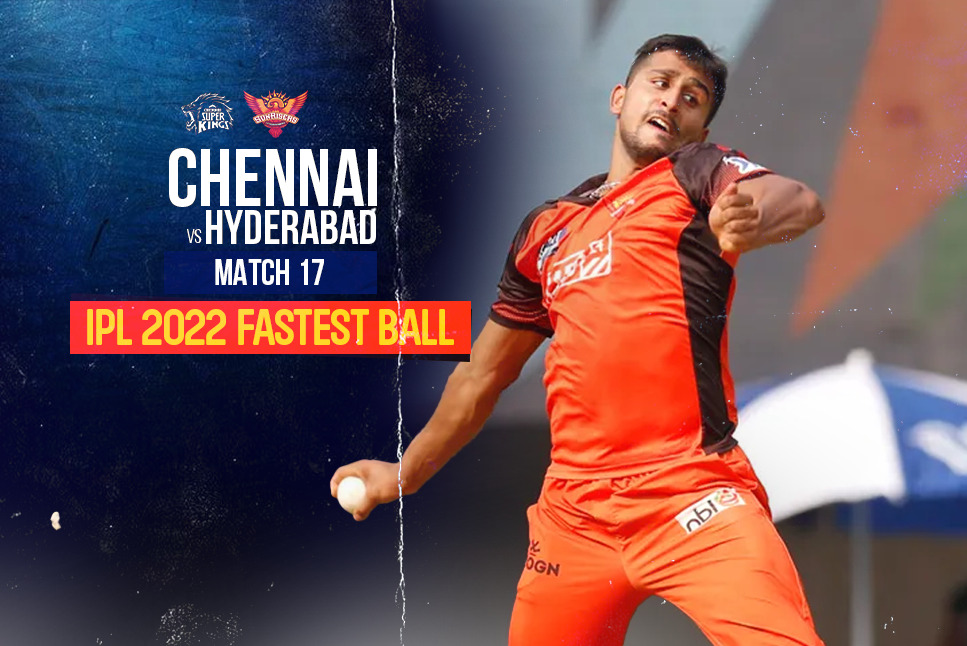 IPL 2022 Fastest Ball Umran Malik betters his own RECORD, delivers