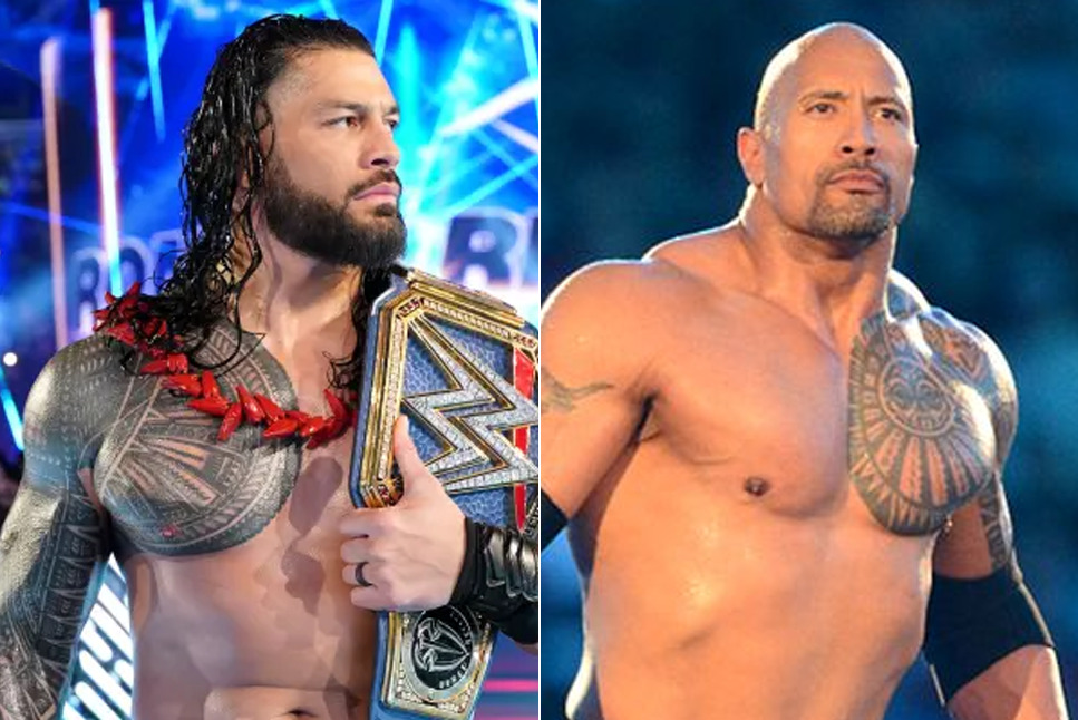 WWE News: WWE Teases Roman Reigns vs The Rock WrestleMania Hollywood
