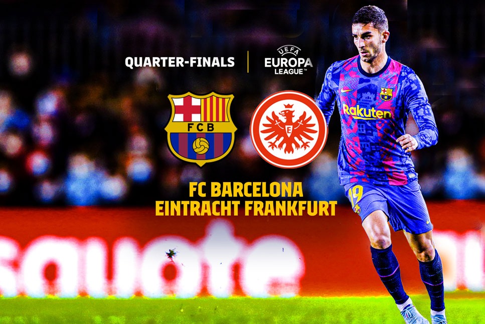 Barcelona vs Eintracht Frankfurt: Bundesliga side Frankfurt dream to defeat Spanish giants Barca, with 30000 fans travelling for the UEFA Europa League Quarterfinal clash
