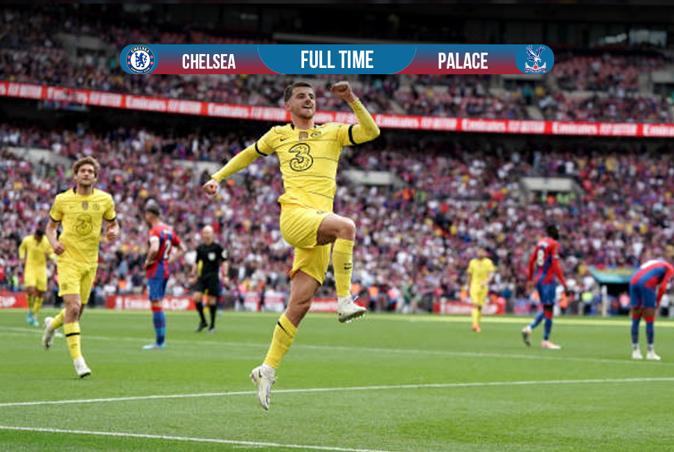FA Cup SemiFinals FT: CHE 2-0 CRY, Chelsea OUSTS Crystal Palace with Goals from Ruben Loftus-Cheek and Mason Mount, Seals Final Date with Liverpool in Wembley 