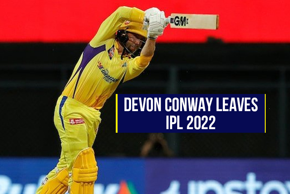 IPL 2022: Chennai Super Kings suffer another SETBACK, Devon Conway leaves IPL bio-bubble for wedding - Check Out