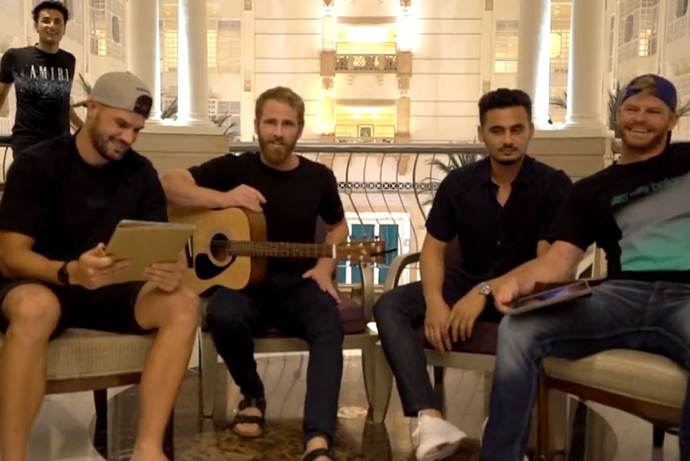 IPL 2022: SRH stars turn BAND BOYS as players sing ‘We are Sunrisers’ ft. Kane Williamson and Aiden Markram – Watch video