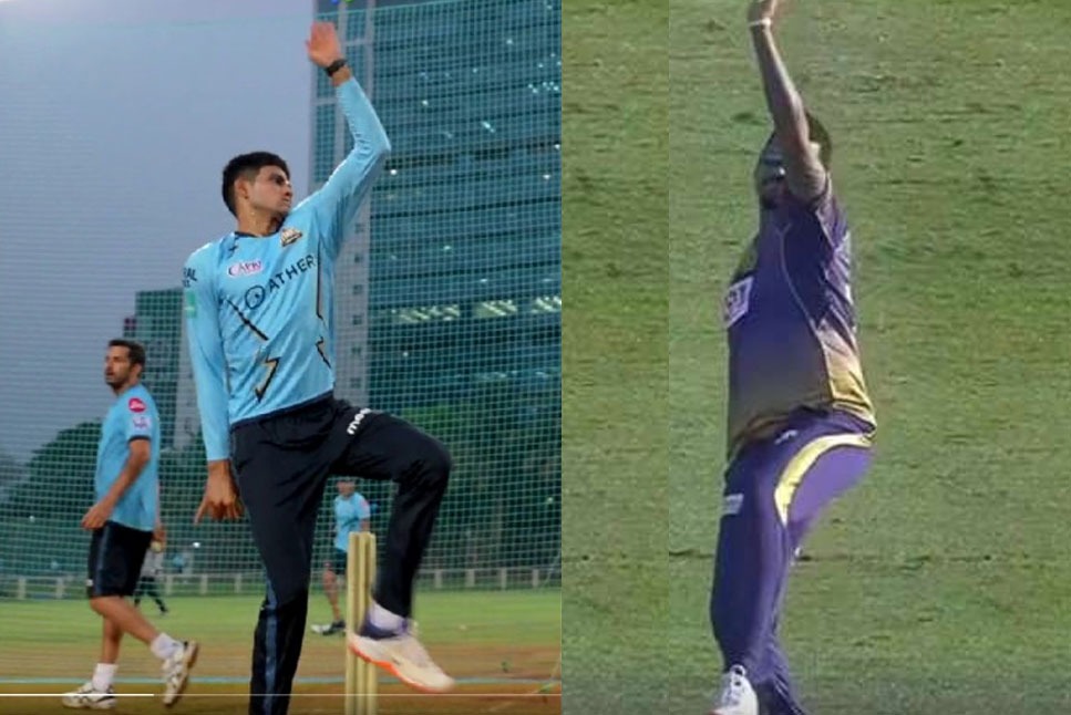 IPL 2022: Narine at GT? Shubman Gill IMITATES Sunil Narine's action in Gujarat Titans nets in hilarious showdown ahead of KKR vs GT clash – Watch video