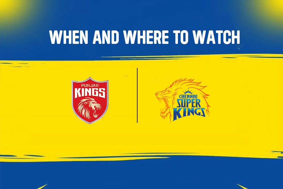 PBKS vs CSK LIVE streaming: Punjab Kings vs Chennai Super Kings Live
