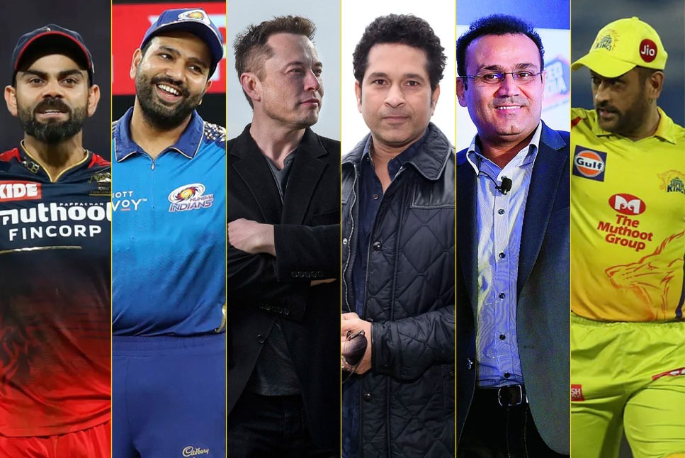 IPL 2022: Elon Musk to buy Twitter for whopping $44 Billion, Meet 10 IPL players with biggest fan following on micro-blogging website- See Pics