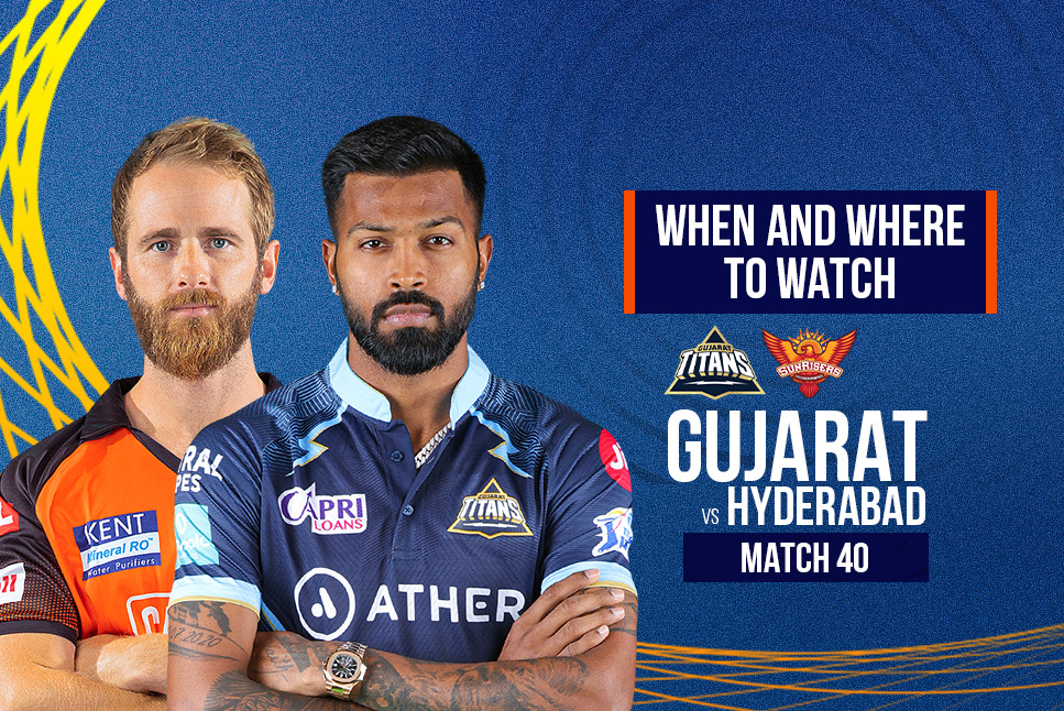 GT vs SRH Live Streaming: When and where to watch IPL 2022, Gujarat Titans vs Sunrisers Hyderabad Live Streaming in your country, India