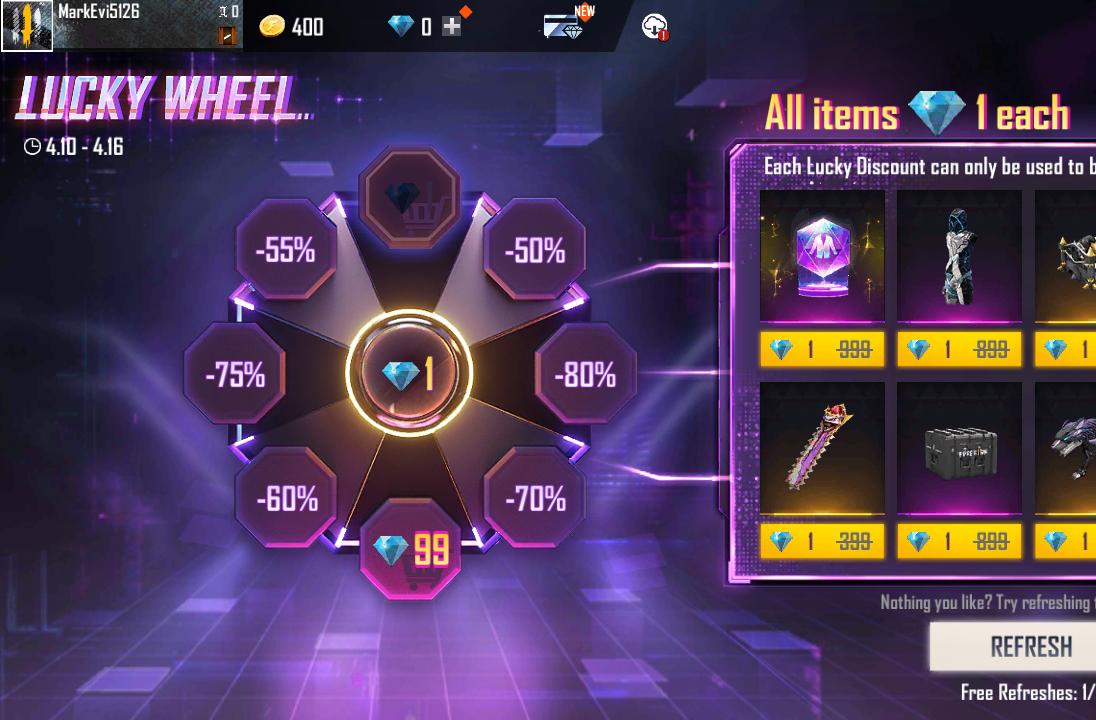 Free Fire Max Lucky Wheel Event: Get BTS Crystal, costumes, pets, bundles, and more by spending only 1 diamond, all you need to know about the event and rewards
