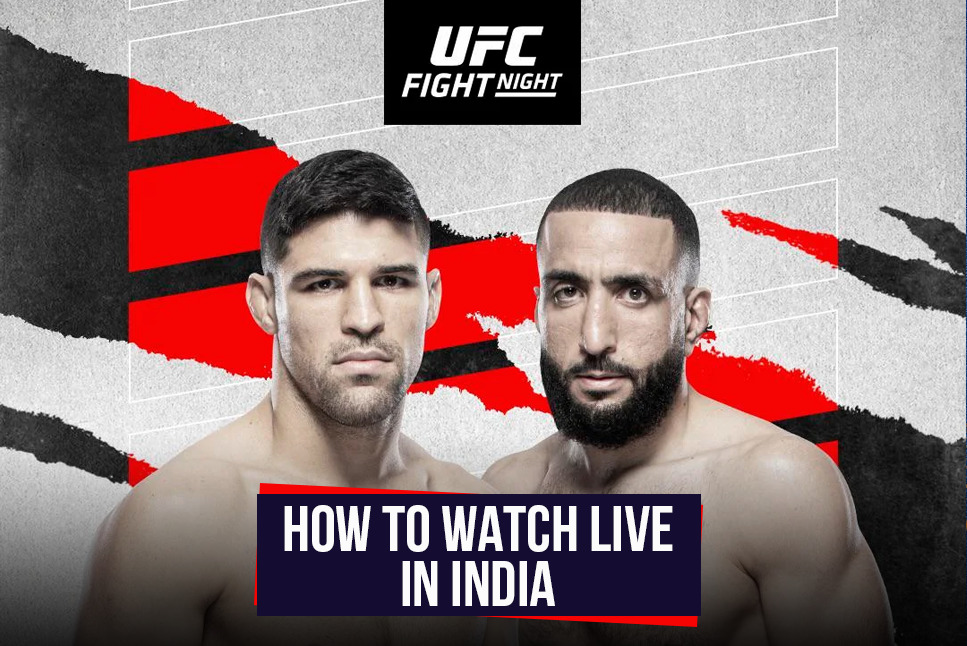UFC Vegas 51 Live: Vicente Luque vs Belal Muhammad, How to watch it Live in India?