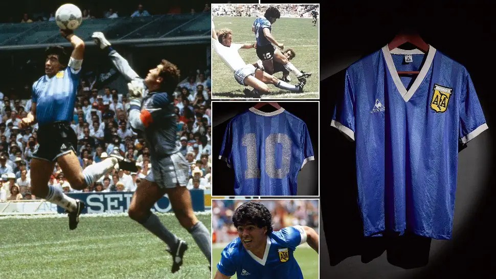 Diego Maradona Jersey Auction: Famous 'HAND OF GOD' jersey of Diego Maradona sold for mind-boggling amount, fetching nearly $ 9.3 million