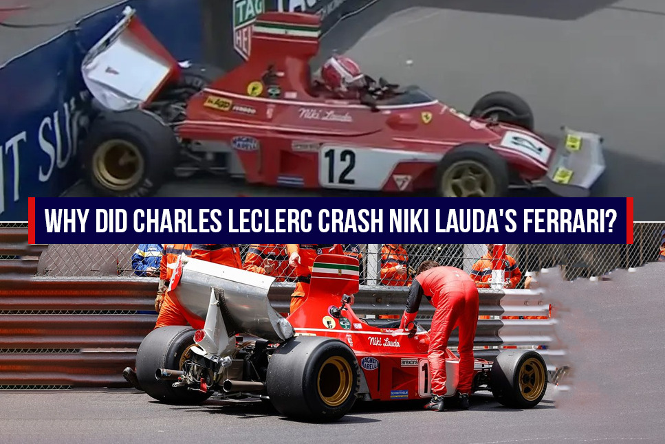 Formula 1: REVEALED! Check out WHY Charles Leclerc crashed Niki Lauda’s iconic 1974 Ferrari at Monaco – See Pictures
