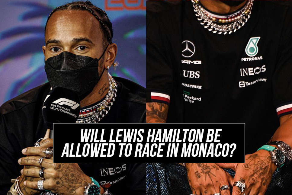 F1 Monaco GP: Lewis Hamilton JEWELLERY ROW - Will Lewis Hamilton be allowed to race in Monaco is he continues wearing jewellery? Check latest updates