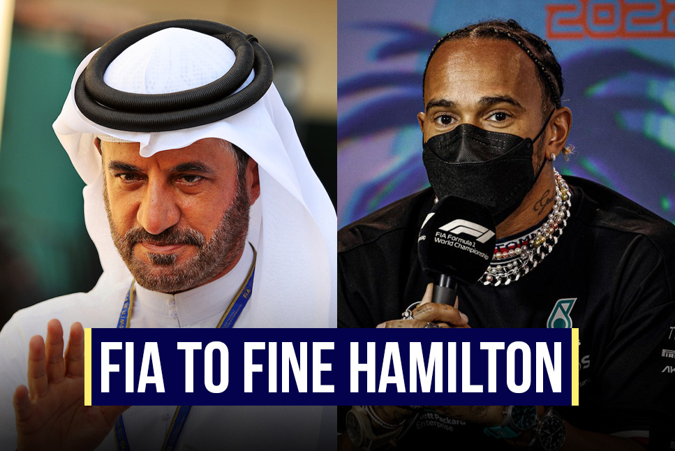 FIA Chief threatens to FINE Lewis Hamilton